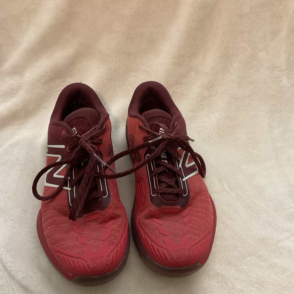 New Balance Red Athletic Shoes